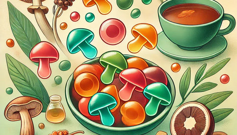 Mushroom Gummies for Stress Relief: Comparing Popular Adaptogens