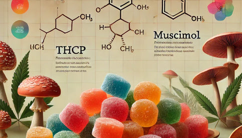 Psychoactive Compounds in Mushroom Gummies: THCV, THCP And Muscimol