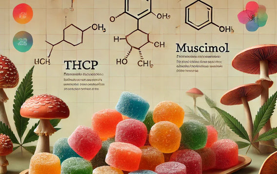 Psychoactive Compounds in Mushroom Gummies: THCV, THCP And Muscimol
