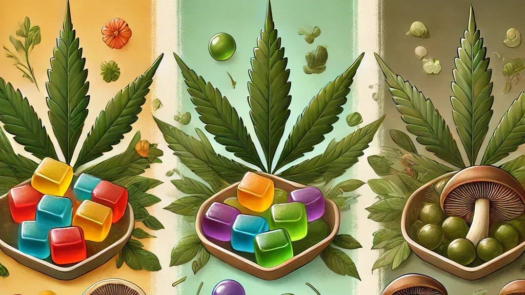 THC vs. CBD vs. Mushroom Gummies: Which is Best for Relaxation?