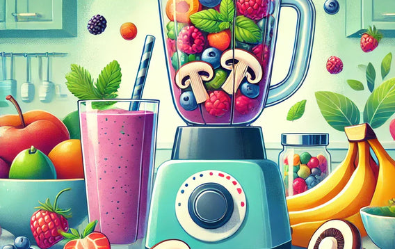 Adding Mushroom Gummies to Smoothies: Easy Recipes to Boost Wellness