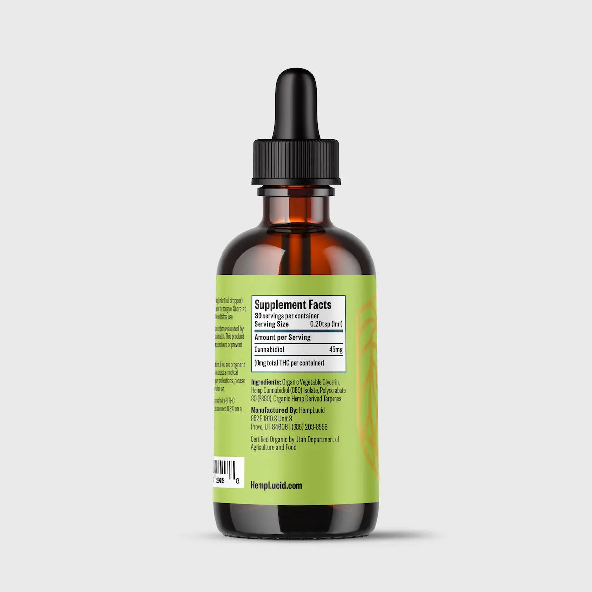 THC-Free Water Soluble CBD Isolate + Terpenes