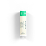 HempLucid Peppermint Lip Balm in a conveniently sized tube with a 50mg CBD potency, featuring a vibrant green label.
