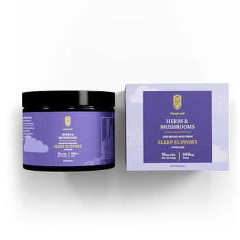 Sleep Support - Herb & Mushroom CBN Capsules