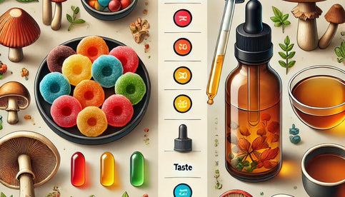 Gummies vs. Tinctures: Which Form of Mushroom Supplement Is Right for You?