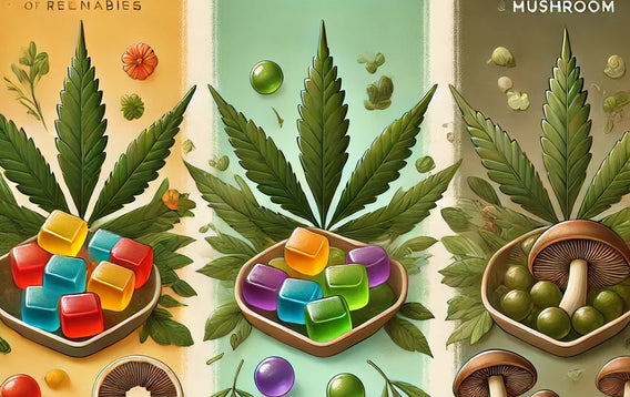 THC vs. CBD vs. Mushroom Gummies: Which is Best for Relaxation?