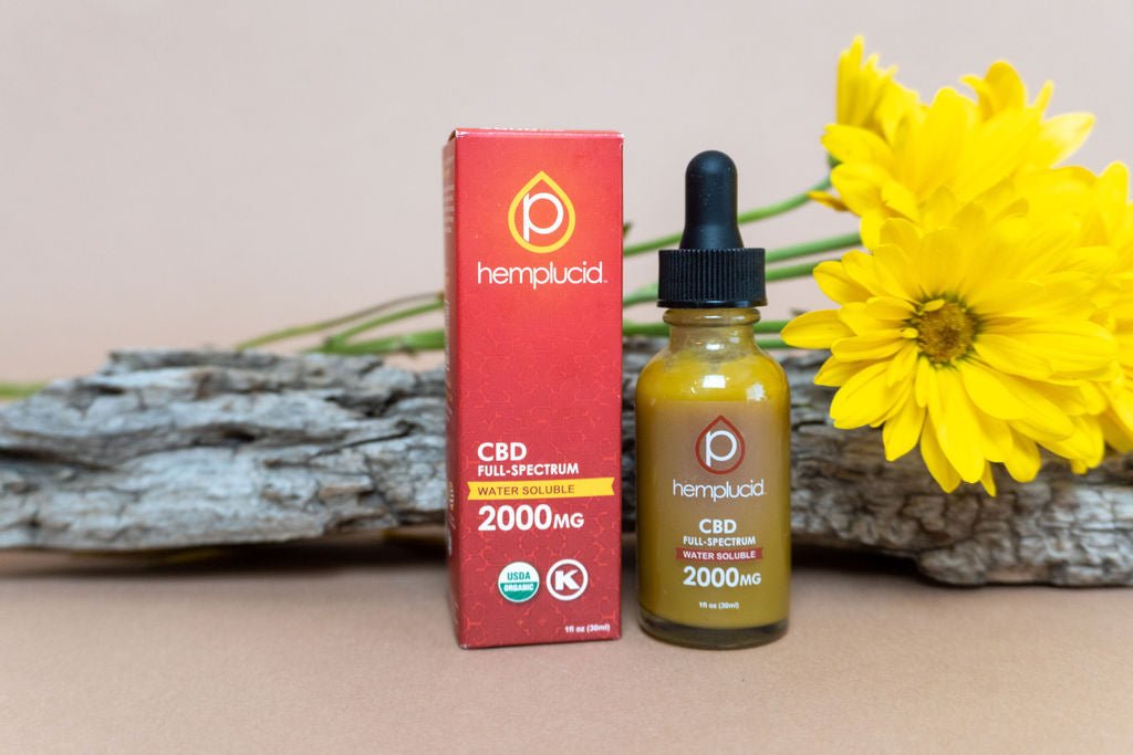 Hemplucid USDA Organic Full-Spectrum CBD Water Soluble 2000