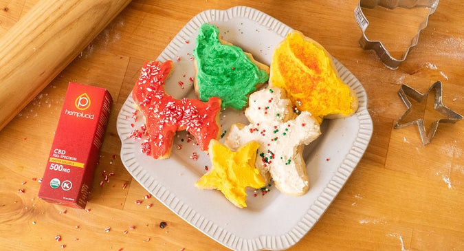 Holiday Sugar Cookies with CBD Frosting Recipe