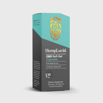 Organic Full-Spectrum CBD - SoftGel Capsules