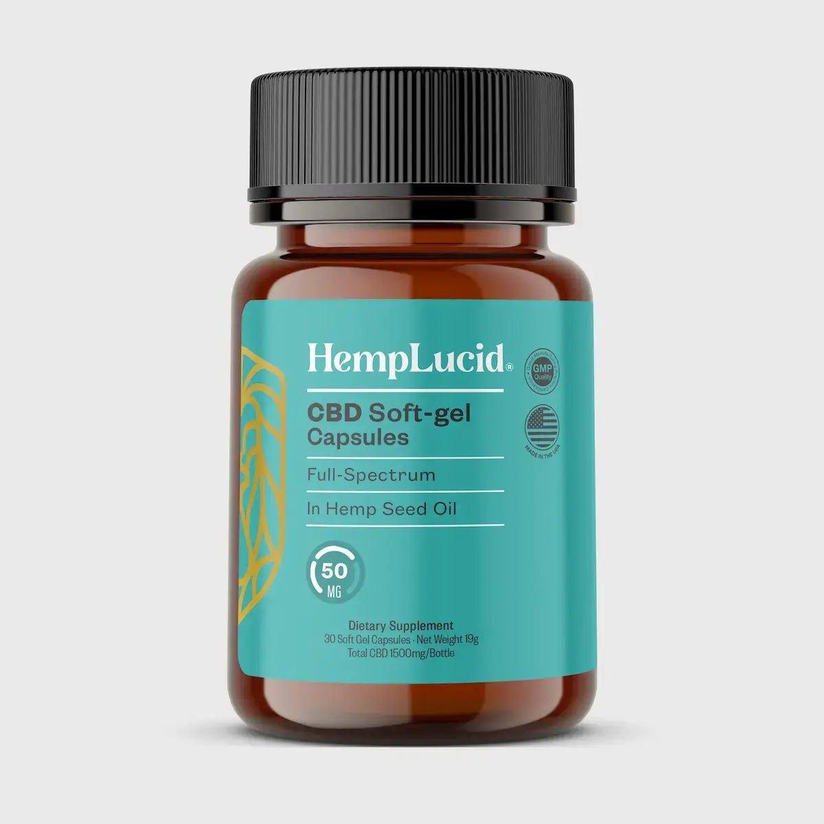Organic Full-Spectrum CBD - SoftGel Capsules