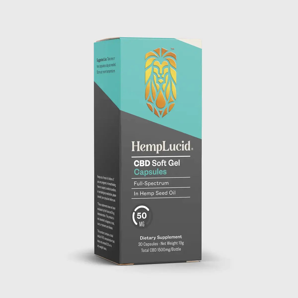 Organic Full-Spectrum CBD - SoftGel Capsules