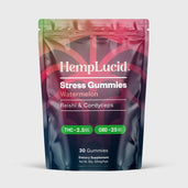Stress Mushroom THC Gummies - Watermelon