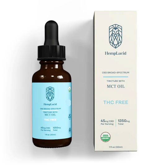 THC-Free Water Soluble CBD Isolate Tincture | HempLucid THC-Free Water Soluble CBD Isolate Tincture | HempLucid
