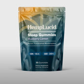 Sleep Mushroom CBN Gummies - Blueberry Lemon