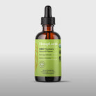 HempLucid CBD Tincture Natural Flavor, Full-Spectrum, Water Soluble, 20mg Strength, front of bottle and primary package lable