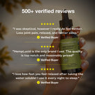 500+ verified reviews. "I was skeptical, however I really do feel better. Less joint pain, relaxe, and better sleep." -verified buyer “HempLucid is the only brand I use. The quality is top notch and reasonably priced” -verified buyer “I love how fast you feel relaxed after taking the water soluble! I use it every night to sleep.” -verified buyer
