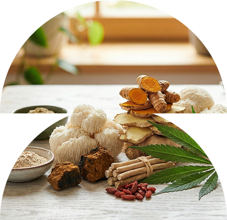 Functional Ingredients: Mushrooms and Botanicals