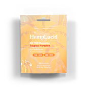 Delta 9 THC 10mg + CBD 10mg Gummies 10 pack - Tropical Paradise
