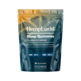 Sleep Mushroom CBN Gummies - Blueberry Lemon
